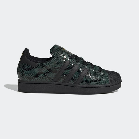 superstar ii shoes, green superstar ii shoes, green