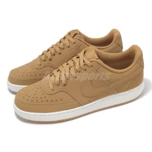 nike court vision low khaki white men lifestyle casual shoes sneakers hj4031 